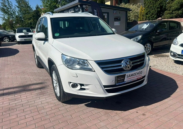 Volkswagen Tiguan cena 38800 przebieg: 223000, rok produkcji 2011 z Brzozów małe 562